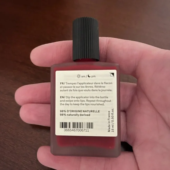 Typology Ruby Red Lip Oil - Picture 2 of 2